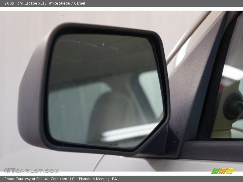 White Suede / Camel 2009 Ford Escape XLT