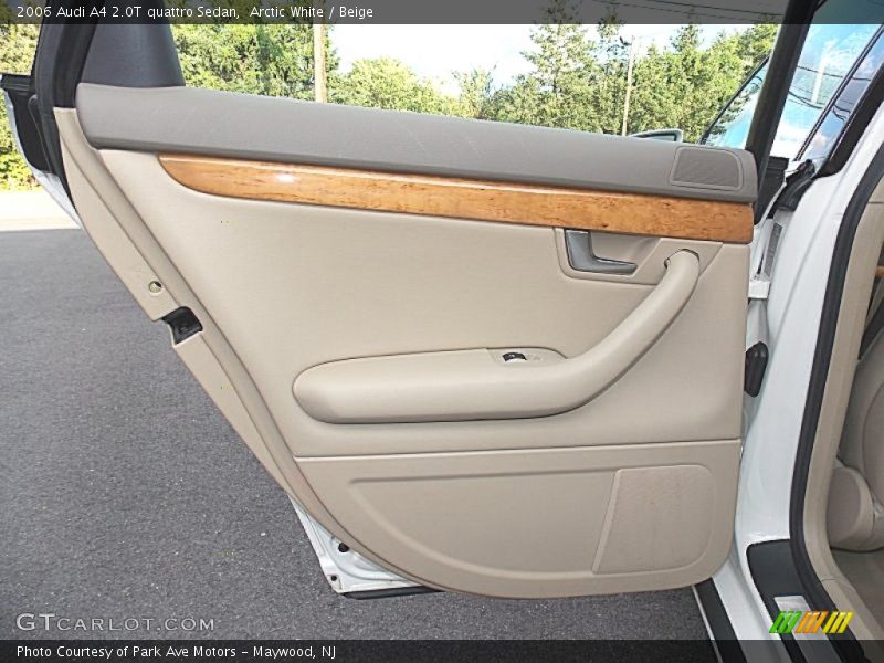 Door Panel of 2006 A4 2.0T quattro Sedan