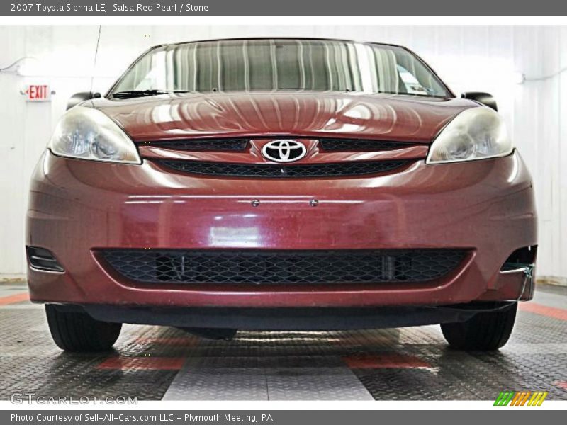Salsa Red Pearl / Stone 2007 Toyota Sienna LE