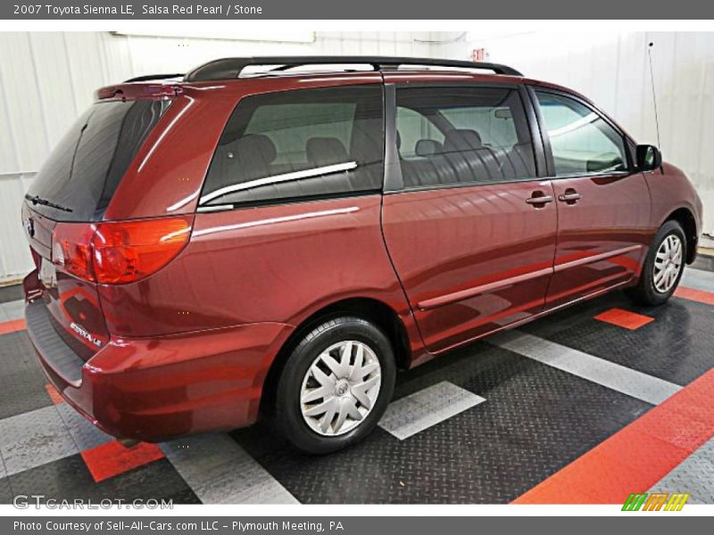 Salsa Red Pearl / Stone 2007 Toyota Sienna LE