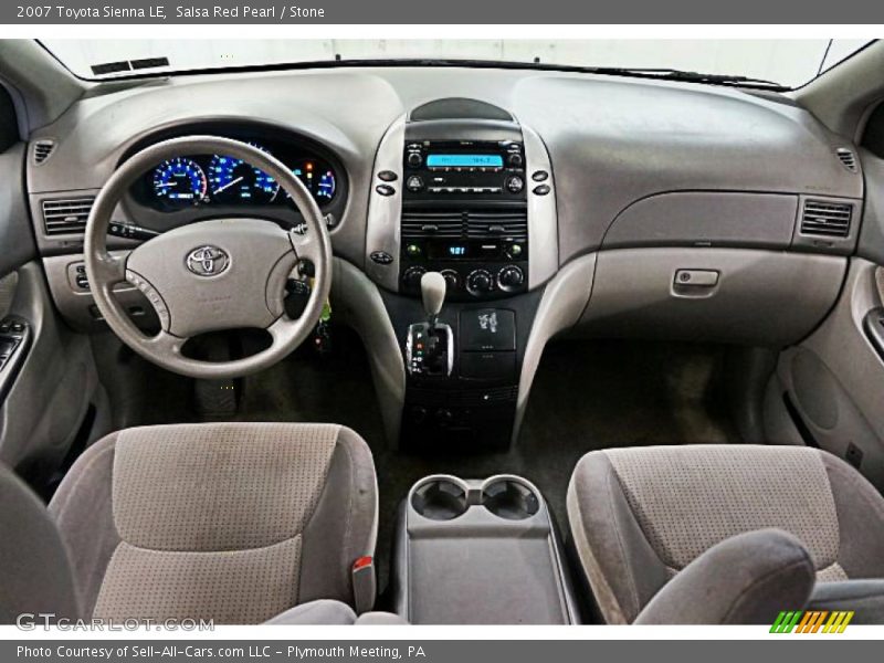 Salsa Red Pearl / Stone 2007 Toyota Sienna LE