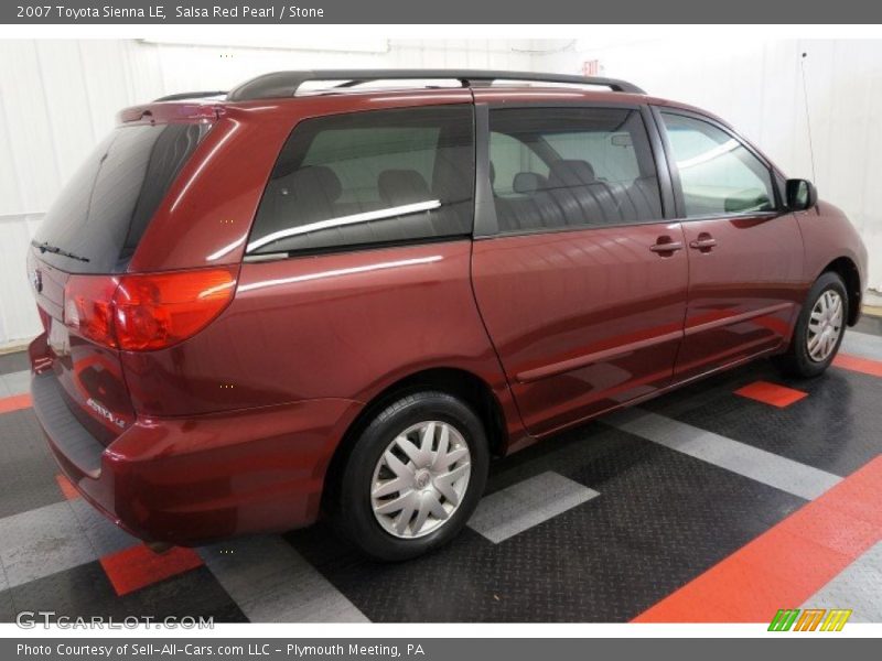 Salsa Red Pearl / Stone 2007 Toyota Sienna LE