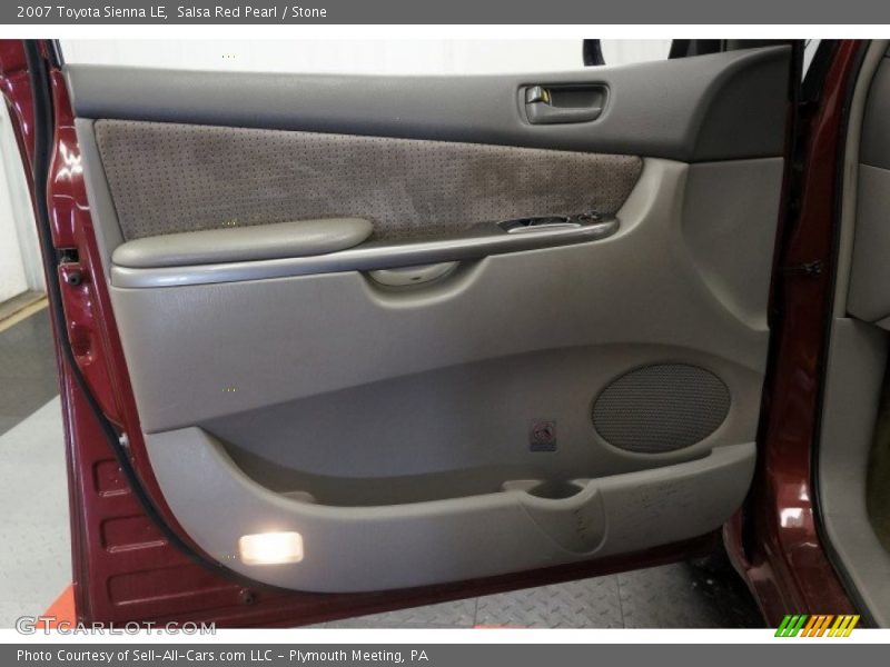 Salsa Red Pearl / Stone 2007 Toyota Sienna LE