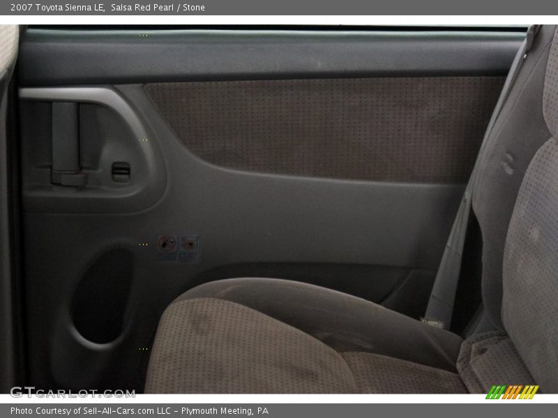 Salsa Red Pearl / Stone 2007 Toyota Sienna LE