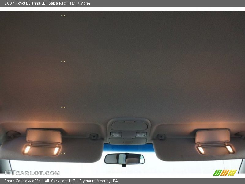 Salsa Red Pearl / Stone 2007 Toyota Sienna LE