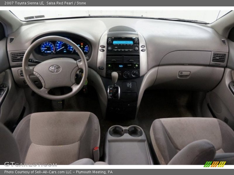 Salsa Red Pearl / Stone 2007 Toyota Sienna LE