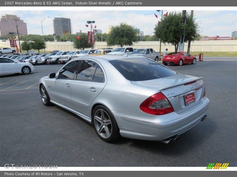 Iridium Silver Metallic / AMG Cashmere 2007 Mercedes-Benz E 63 AMG Sedan