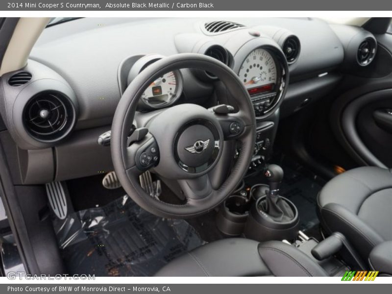 Absolute Black Metallic / Carbon Black 2014 Mini Cooper S Countryman