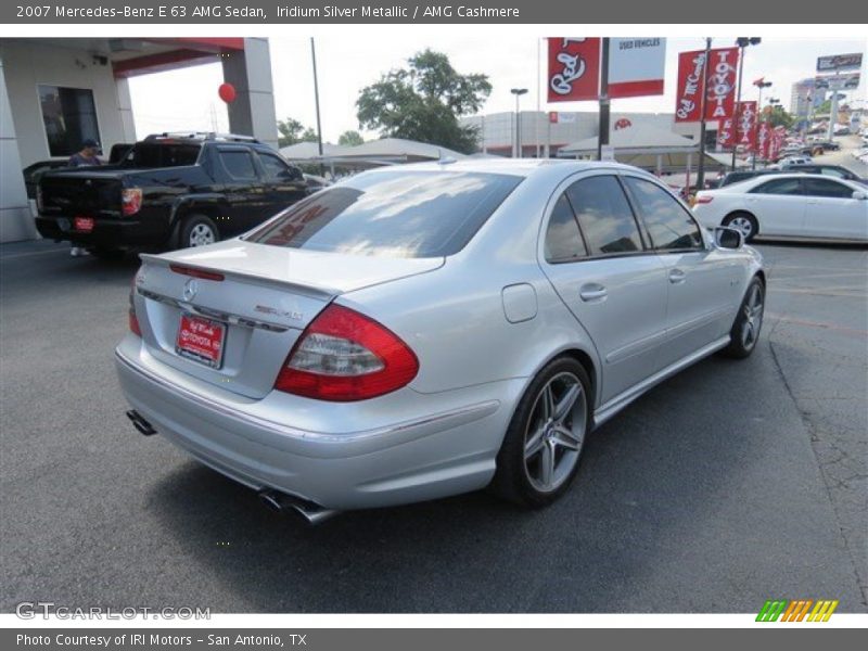 Iridium Silver Metallic / AMG Cashmere 2007 Mercedes-Benz E 63 AMG Sedan