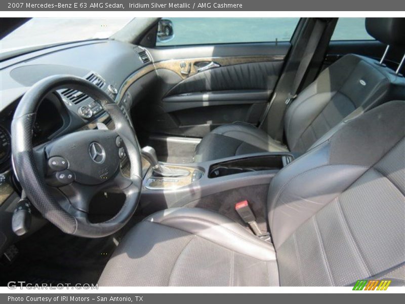  2007 E 63 AMG Sedan AMG Cashmere Interior