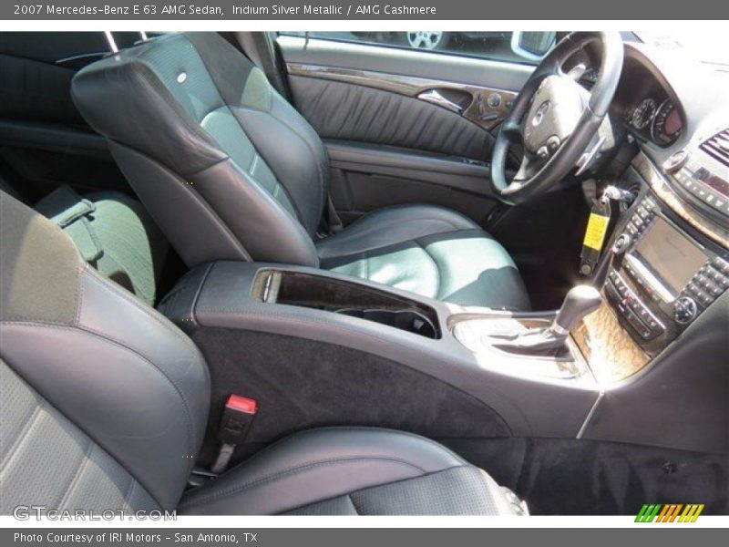 Iridium Silver Metallic / AMG Cashmere 2007 Mercedes-Benz E 63 AMG Sedan