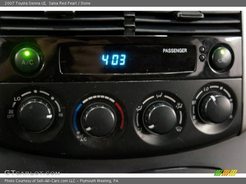 Salsa Red Pearl / Stone 2007 Toyota Sienna LE