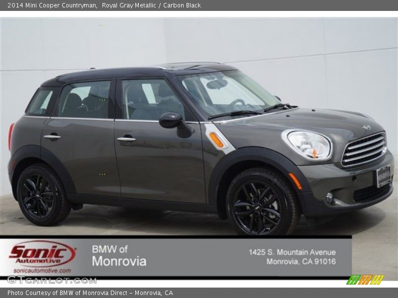 Royal Gray Metallic / Carbon Black 2014 Mini Cooper Countryman