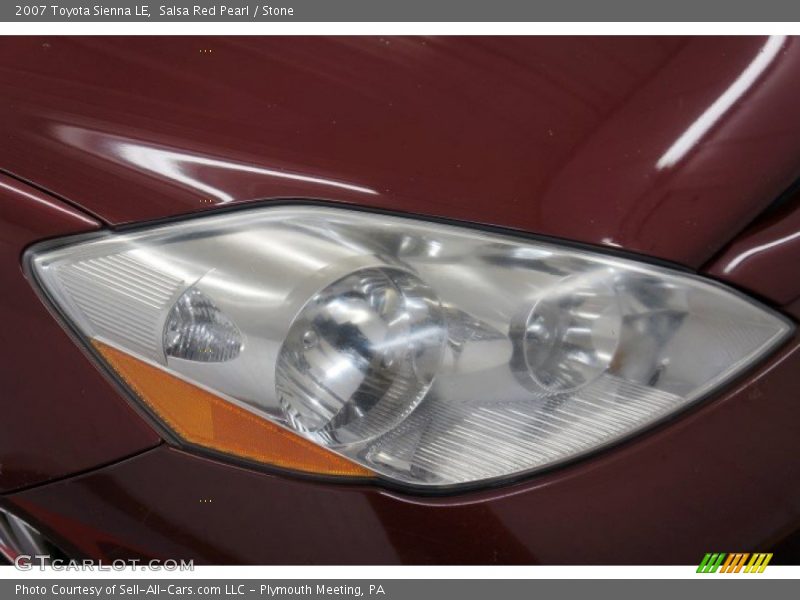 Salsa Red Pearl / Stone 2007 Toyota Sienna LE