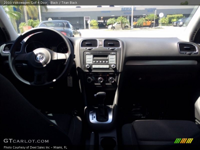 Black / Titan Black 2010 Volkswagen Golf 4 Door