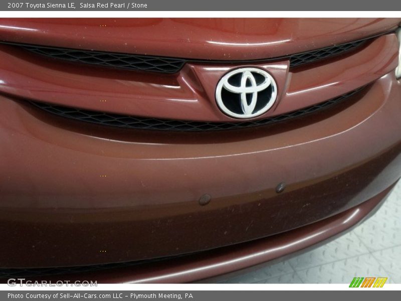 Salsa Red Pearl / Stone 2007 Toyota Sienna LE