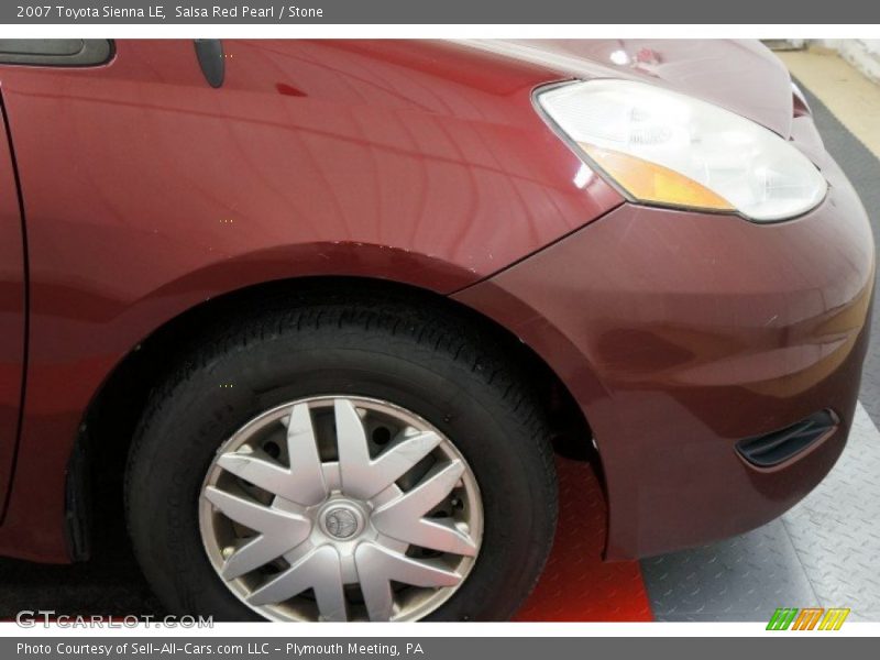 Salsa Red Pearl / Stone 2007 Toyota Sienna LE