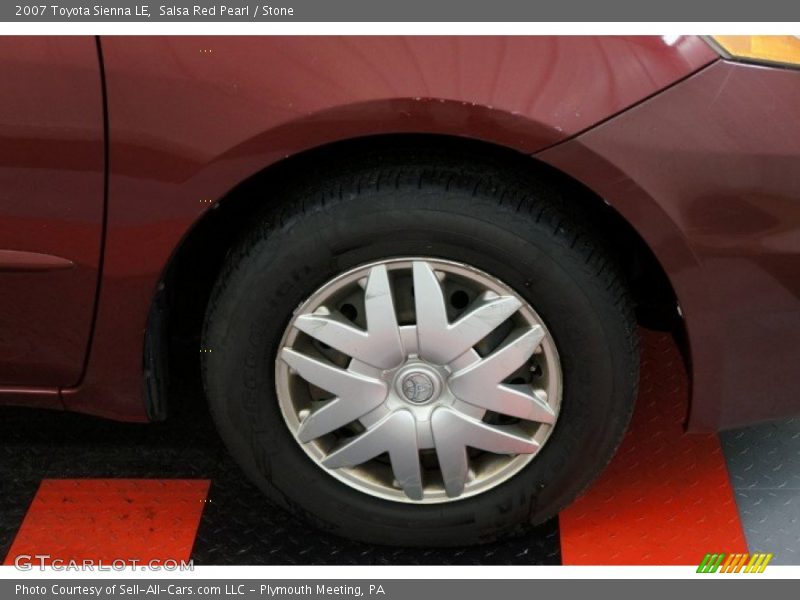 Salsa Red Pearl / Stone 2007 Toyota Sienna LE