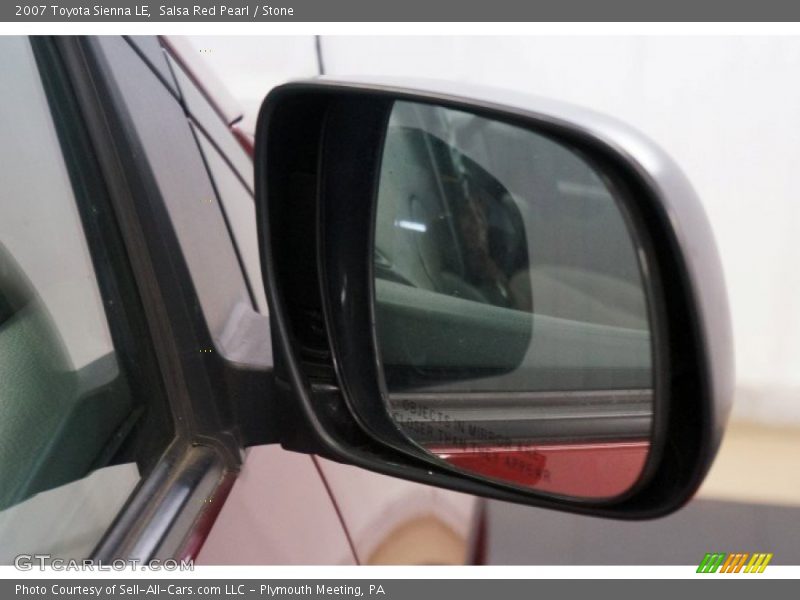 Salsa Red Pearl / Stone 2007 Toyota Sienna LE