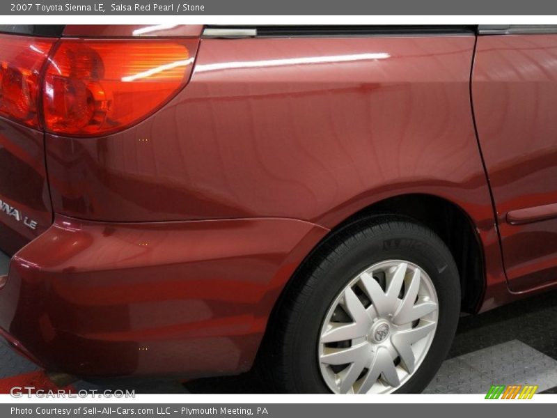 Salsa Red Pearl / Stone 2007 Toyota Sienna LE