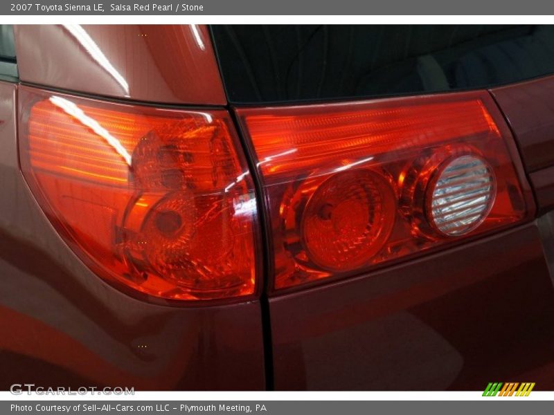 Salsa Red Pearl / Stone 2007 Toyota Sienna LE