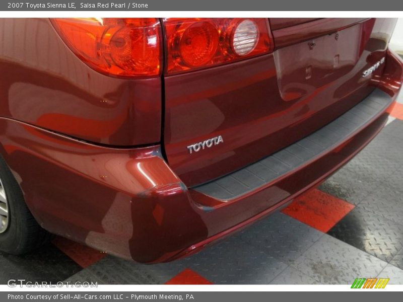 Salsa Red Pearl / Stone 2007 Toyota Sienna LE