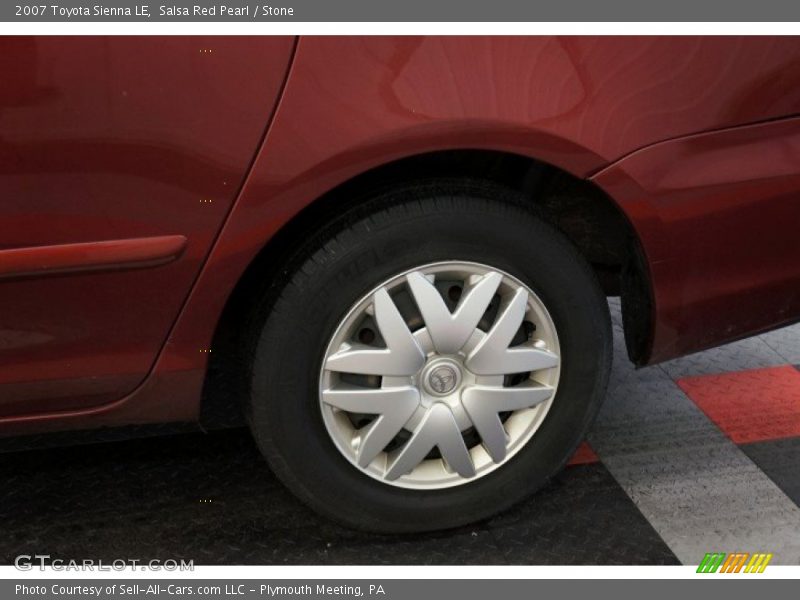 Salsa Red Pearl / Stone 2007 Toyota Sienna LE