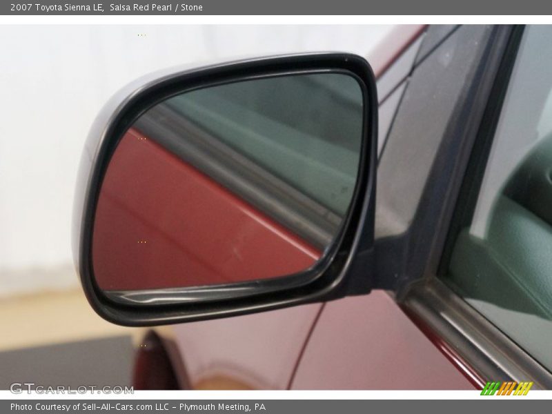 Salsa Red Pearl / Stone 2007 Toyota Sienna LE