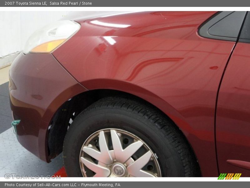 Salsa Red Pearl / Stone 2007 Toyota Sienna LE