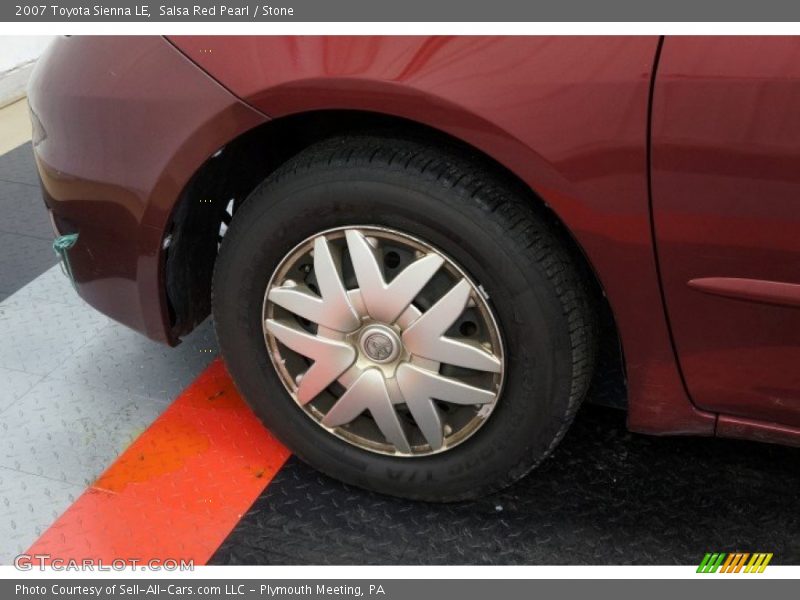 Salsa Red Pearl / Stone 2007 Toyota Sienna LE