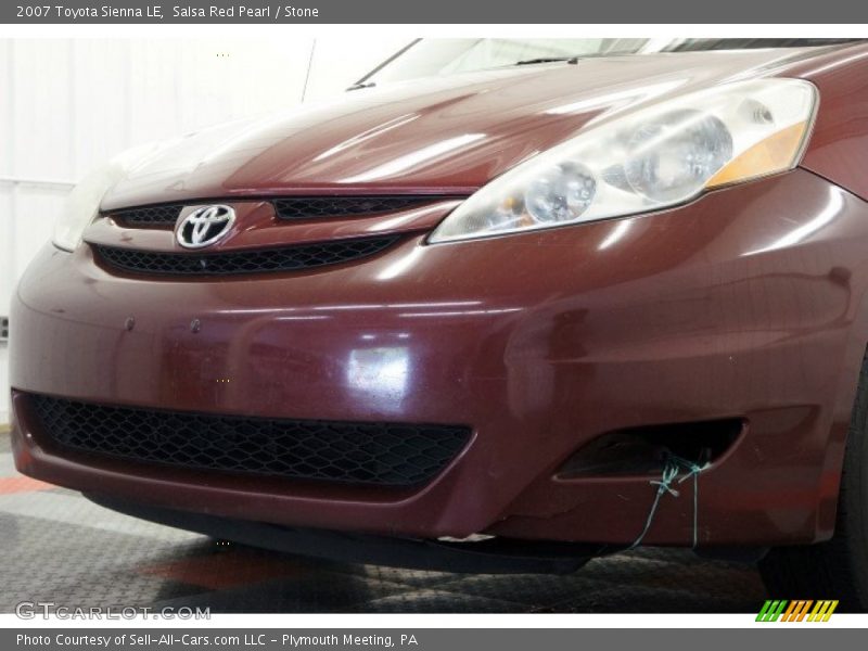 Salsa Red Pearl / Stone 2007 Toyota Sienna LE
