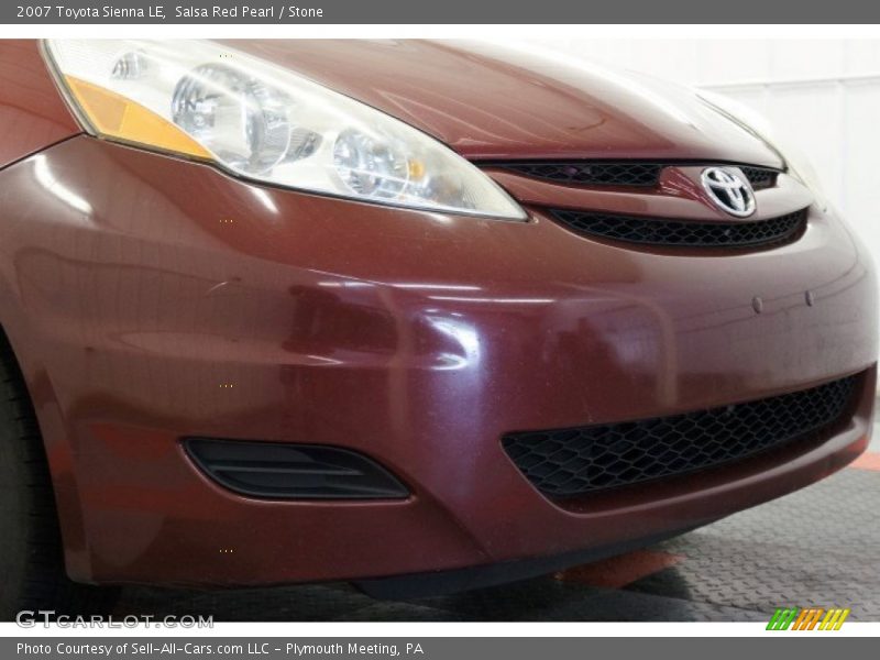 Salsa Red Pearl / Stone 2007 Toyota Sienna LE