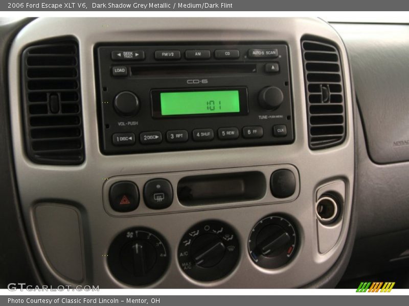 Dark Shadow Grey Metallic / Medium/Dark Flint 2006 Ford Escape XLT V6