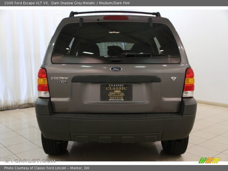 Dark Shadow Grey Metallic / Medium/Dark Flint 2006 Ford Escape XLT V6