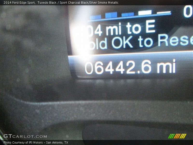 Tuxedo Black / Sport Charcoal Black/Silver Smoke Metallic 2014 Ford Edge Sport