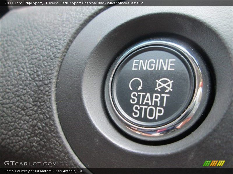 Tuxedo Black / Sport Charcoal Black/Silver Smoke Metallic 2014 Ford Edge Sport