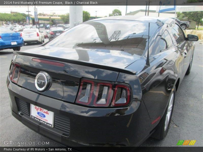 Black / Charcoal Black 2014 Ford Mustang V6 Premium Coupe
