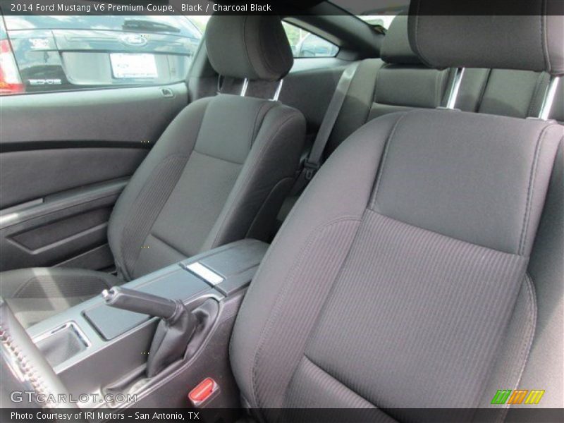 Black / Charcoal Black 2014 Ford Mustang V6 Premium Coupe