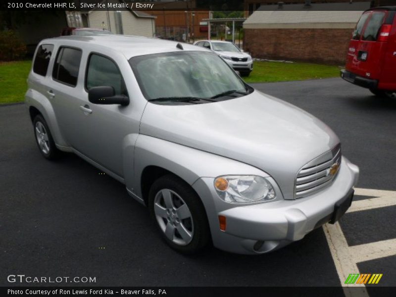 Silver Ice Metallic / Ebony 2010 Chevrolet HHR LS