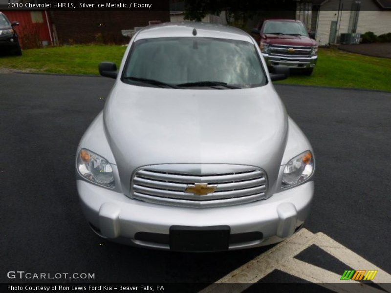 Silver Ice Metallic / Ebony 2010 Chevrolet HHR LS
