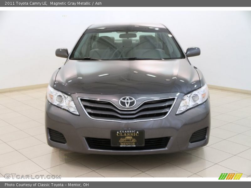 Magnetic Gray Metallic / Ash 2011 Toyota Camry LE