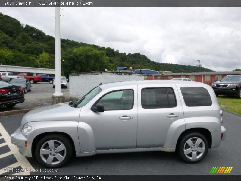 Silver Ice Metallic / Ebony 2010 Chevrolet HHR LS