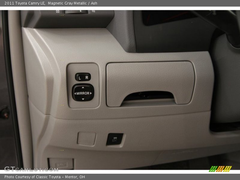 Magnetic Gray Metallic / Ash 2011 Toyota Camry LE