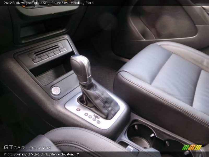 Reflex Silver Metallic / Black 2012 Volkswagen Tiguan SEL