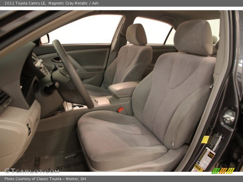 Magnetic Gray Metallic / Ash 2011 Toyota Camry LE