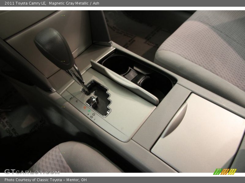 Magnetic Gray Metallic / Ash 2011 Toyota Camry LE