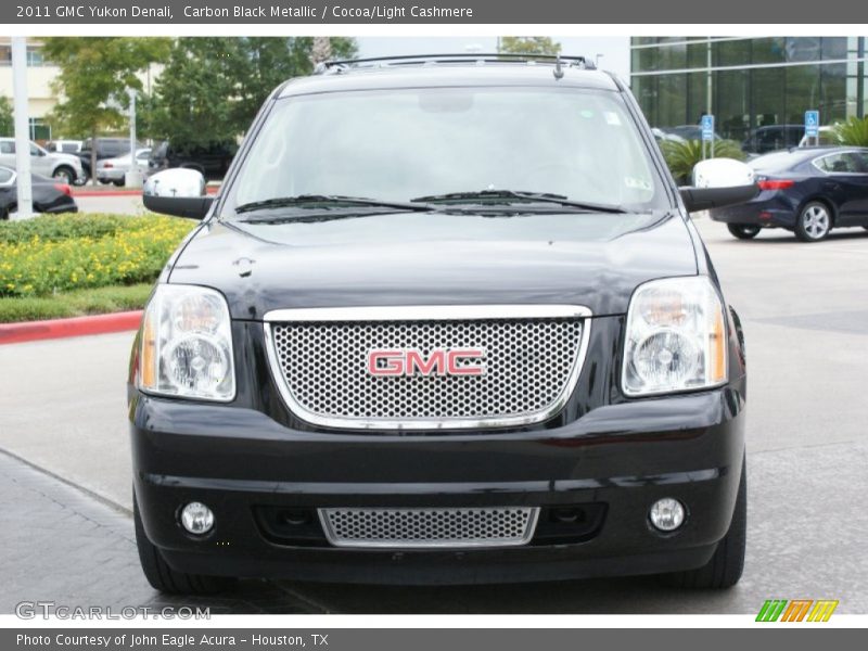 Carbon Black Metallic / Cocoa/Light Cashmere 2011 GMC Yukon Denali