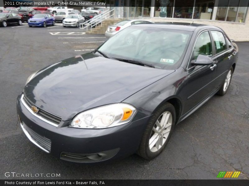 Cyber Gray Metallic / Gray 2011 Chevrolet Impala LTZ