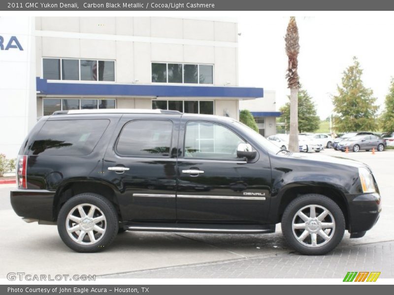 Carbon Black Metallic / Cocoa/Light Cashmere 2011 GMC Yukon Denali