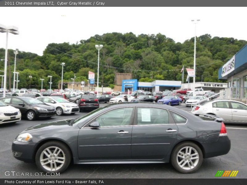Cyber Gray Metallic / Gray 2011 Chevrolet Impala LTZ